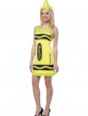 Sexy Laser Lemon Crayon Dress, halloween costume (Sexy Laser Lemon Crayon Dress)
