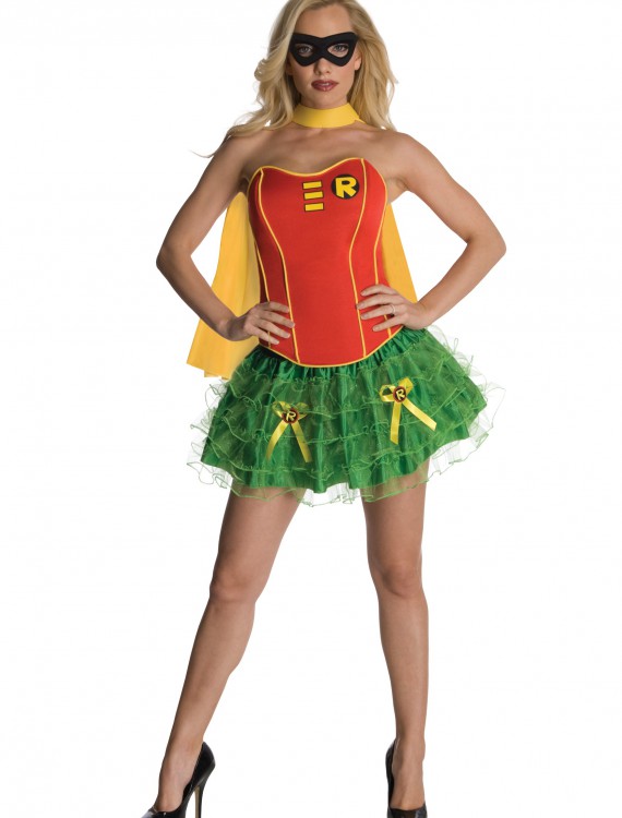 Sexy Robin Corset Costume, halloween costume (Sexy Robin Corset Costume)