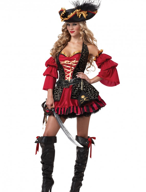 Sexy Spanish Pirate Costume, halloween costume (Sexy Spanish Pirate Costume)
