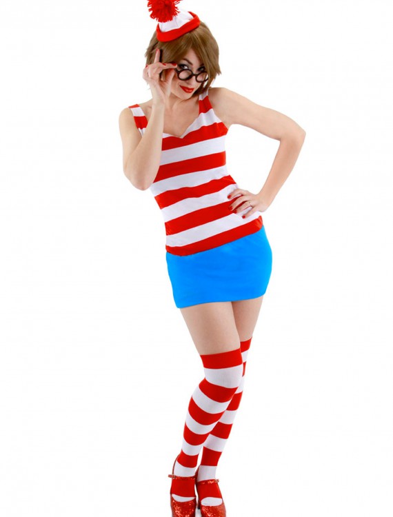 Sexy Waldo Dress Costume, halloween costume (Sexy Waldo Dress Costume)
