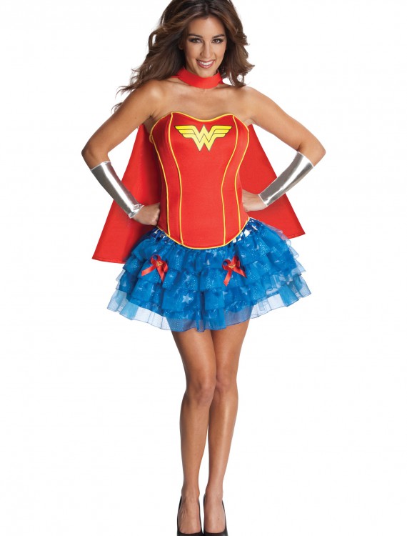 Sexy Wonder Woman Corset Costume, halloween costume (Sexy Wonder Woman Corset Costume)