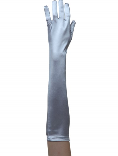 Silver Costume Gloves, halloween costume (Silver Costume Gloves)