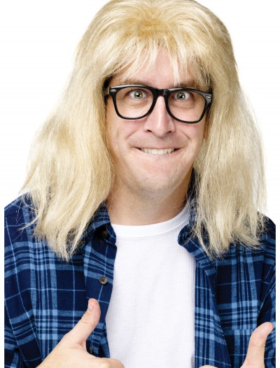SNL Garth Algar Wig, halloween costume (SNL Garth Algar Wig)