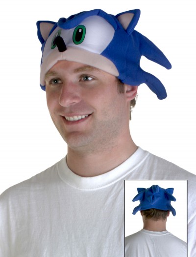 Sonic the Hedgehog Fleece Cap, halloween costume (Sonic the Hedgehog Fleece Cap)