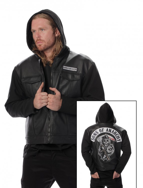 Sons of Anarchy Leather Jacket, halloween costume (Sons of Anarchy Leather Jacket)
