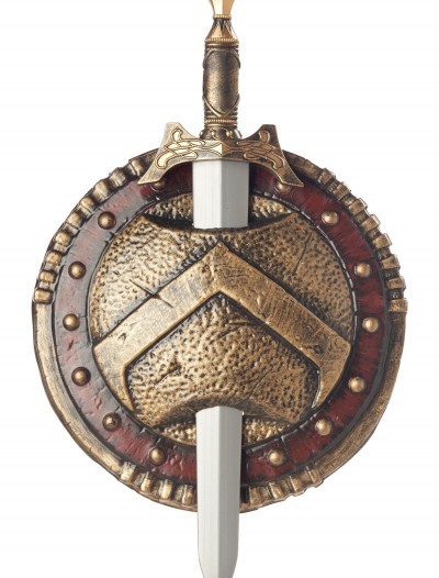 Spartan Shield and Sword, halloween costume (Spartan Shield and Sword)