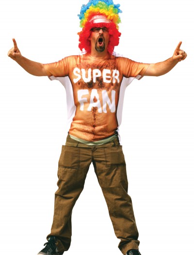 Super Fan T-Shirt, halloween costume (Super Fan T-Shirt)