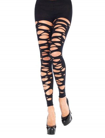Tattered Footless Tights, halloween costume (Tattered Footless Tights)