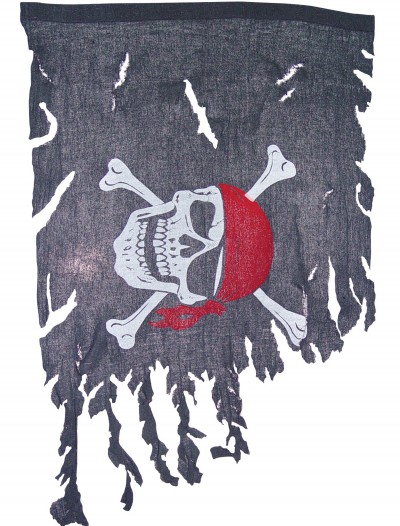 Tattered Pirate Flag, halloween costume (Tattered Pirate Flag)