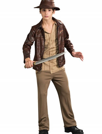 Teen Deluxe Indiana Jones Costume, halloween costume (Teen Deluxe Indiana Jones Costume)