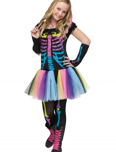 Teen Funky Punky Bones Costume, halloween costume (Teen Funky Punky Bones Costume)