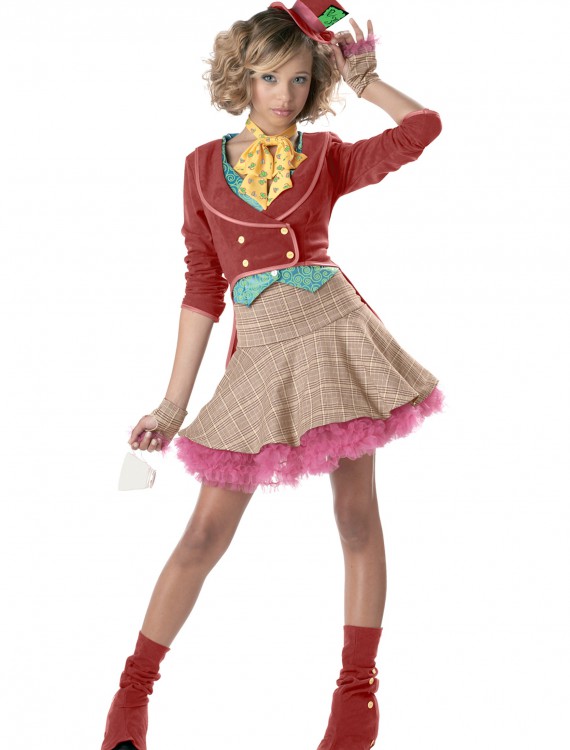 Teen Girls Mad Hatter Costume, halloween costume (Teen Girls Mad Hatter Costume)