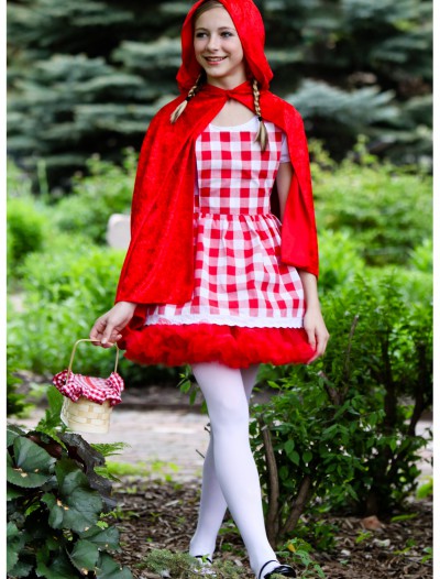 Teen Red Riding Hood Tutu Costume, halloween costume (Teen Red Riding Hood Tutu Costume)