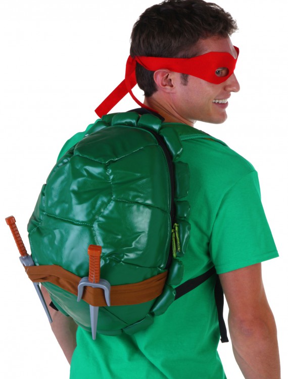Teenage Mutant Ninja Turtles Shell Backpack With Weapons, halloween costume (Teenage Mutant Ninja Turtles Shell Backpack With Weapons)