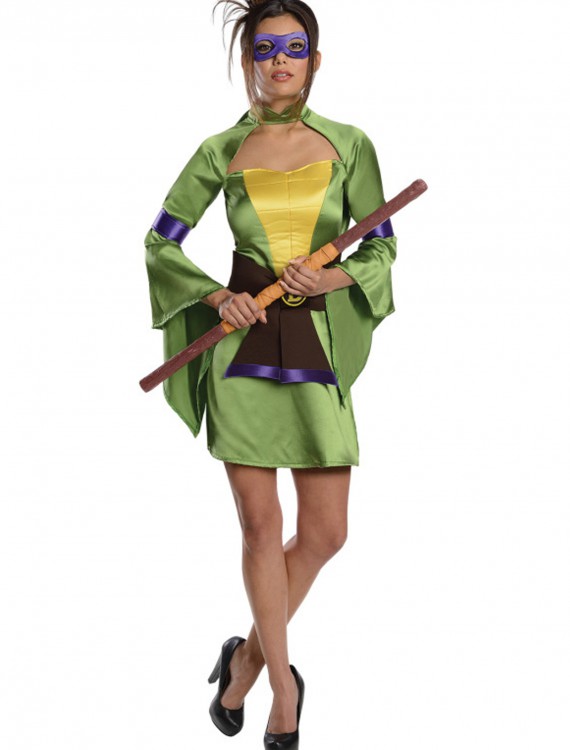 TMNT Adult Geisha Donatello Costume, halloween costume (TMNT Adult Geisha Donatello Costume)