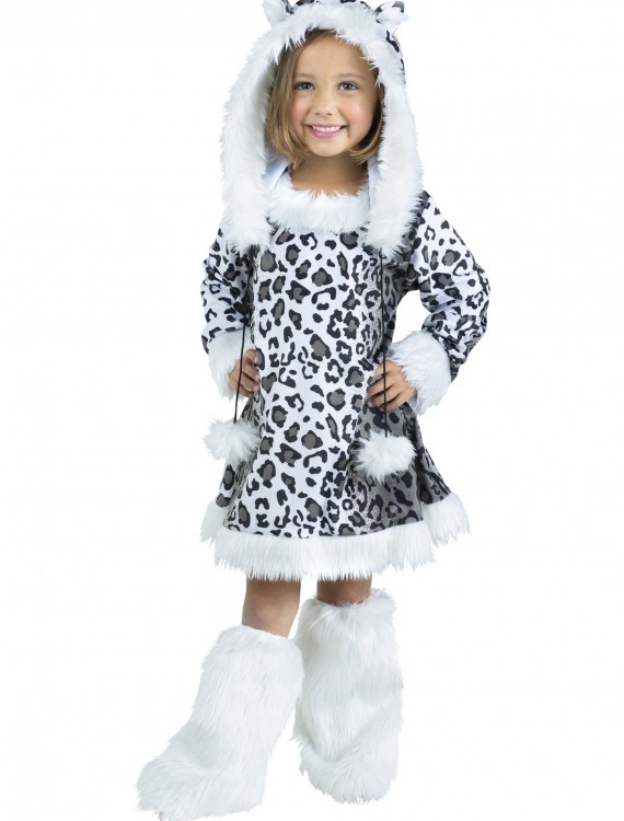 Toddler/Child Snow Leopard Costume, halloween costume (Toddler/Child Snow Leopard Costume)