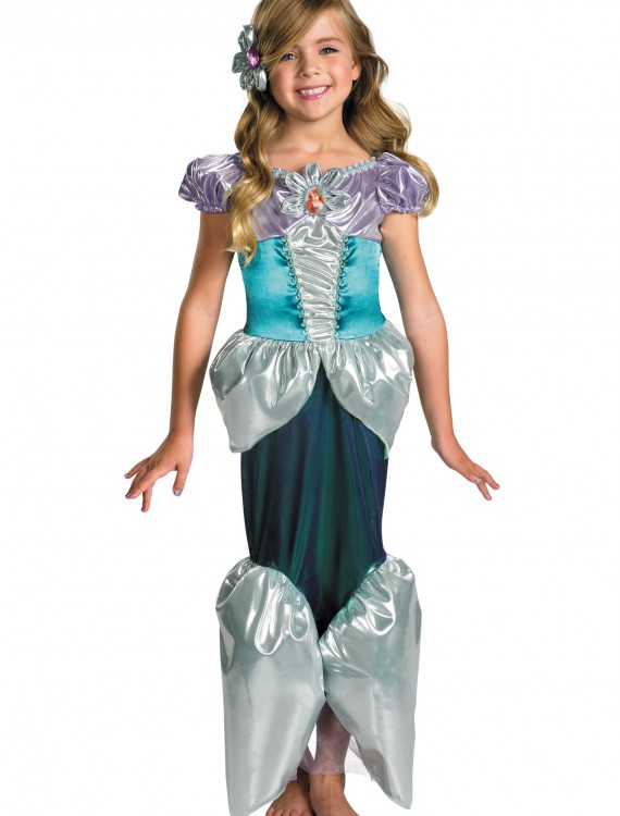 Toddler Deluxe Ariel Costume, halloween costume (Toddler Deluxe Ariel Costume)