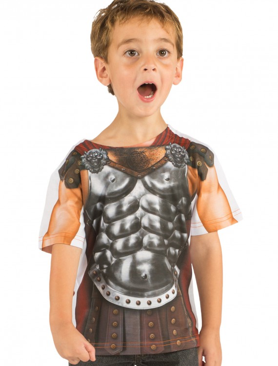 Toddler Gladiator Costume T-Shirt, halloween costume (Toddler Gladiator Costume T-Shirt)