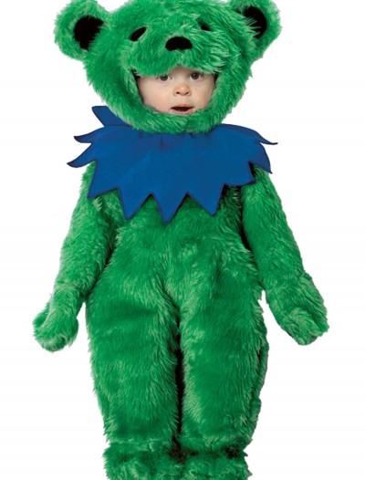 Toddler Grateful Dead Green Dancing Bear Costume, halloween costume (Toddler Grateful Dead Green Dancing Bear Costume)