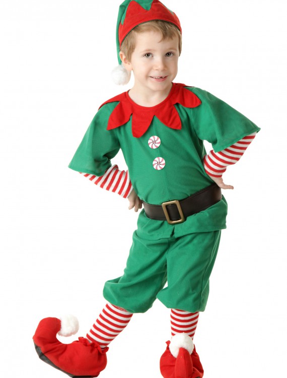 Toddler Happy Christmas Elf Costume, halloween costume (Toddler Happy Christmas Elf Costume)
