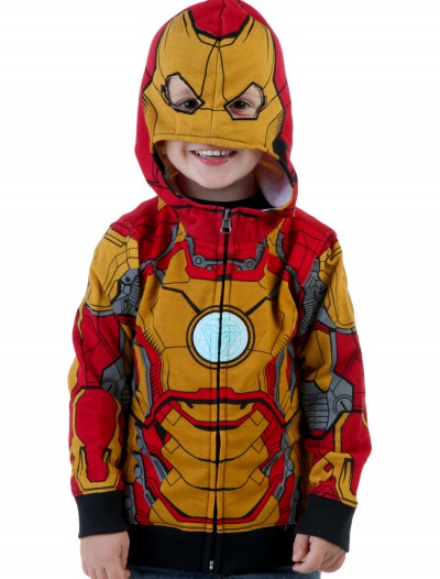 Toddler Iron Man Mark 42 Hoodie, halloween costume (Toddler Iron Man Mark 42 Hoodie)