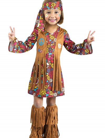 Toddler Peace & Love Hippie Costume, halloween costume (Toddler Peace & Love Hippie Costume)