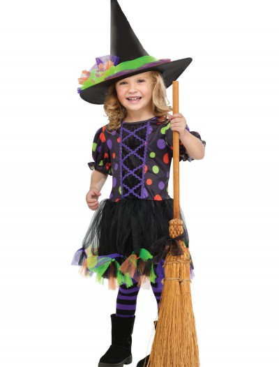 Toddler Polka Dot Witch Costume, halloween costume (Toddler Polka Dot Witch Costume)