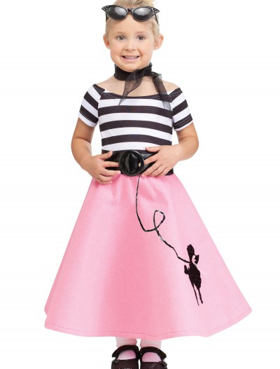 Toddler Poodle Skirt Dress, halloween costume (Toddler Poodle Skirt Dress)