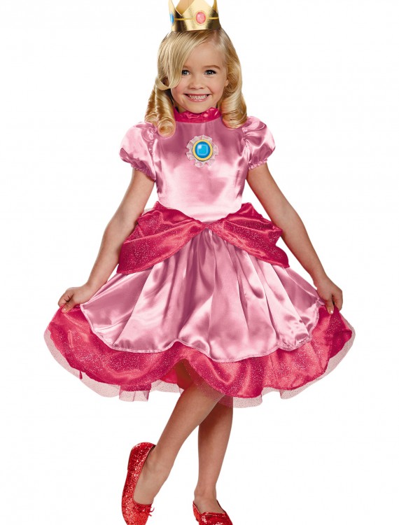 Toddler Princess Peach Costume, halloween costume (Toddler Princess Peach Costume)