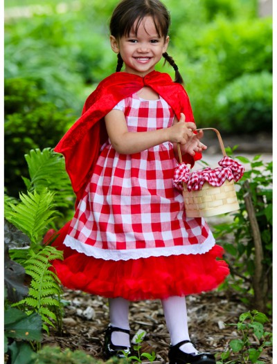 Toddler Red Riding Hood Tutu Costume, halloween costume (Toddler Red Riding Hood Tutu Costume)