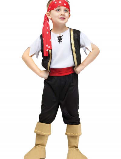 Toddler Ship Ahoy Pirate Costume, halloween costume (Toddler Ship Ahoy Pirate Costume)
