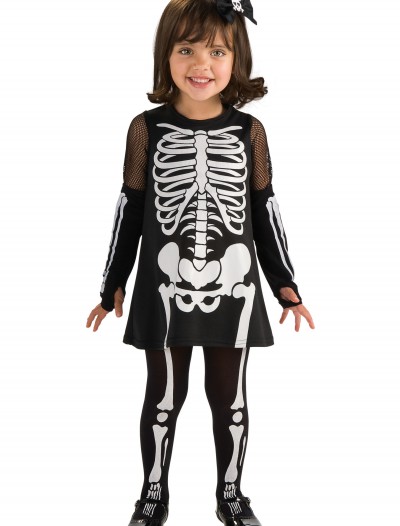 Toddler Skeleton Dress, halloween costume (Toddler Skeleton Dress)