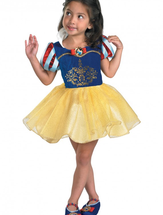 Toddler Snow White Ballerina Costume, halloween costume (Toddler Snow White Ballerina Costume)