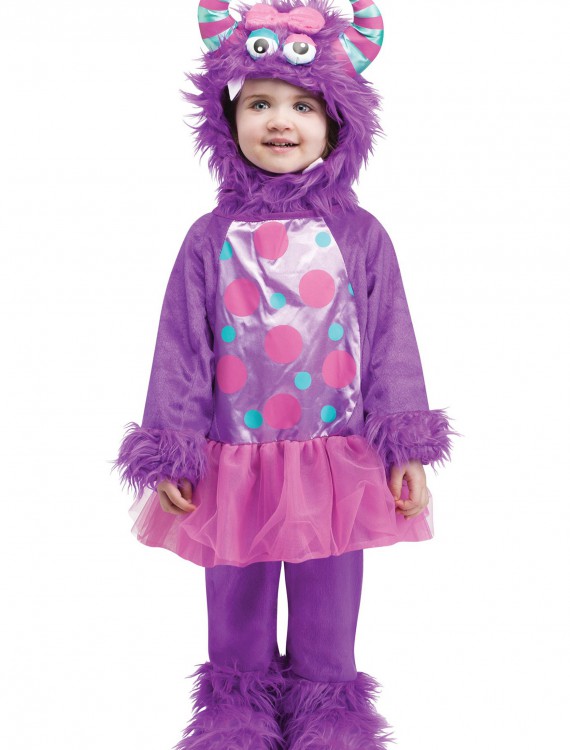 Toddler Terror in a Tutu Purple Costume, halloween costume (Toddler Terror in a Tutu Purple Costume)