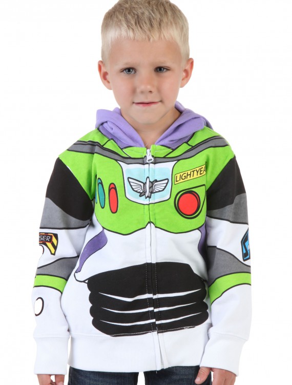 Toddler Toy Story Buzz Lightyear Costume Hoodie, halloween costume (Toddler Toy Story Buzz Lightyear Costume Hoodie)