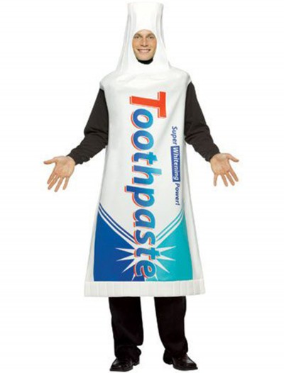 Toothpaste Costume, halloween costume (Toothpaste Costume)
