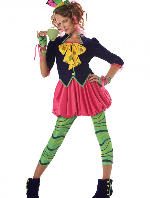 Tween Miss Mad Hatter Costume, halloween costume (Tween Miss Mad Hatter Costume)
