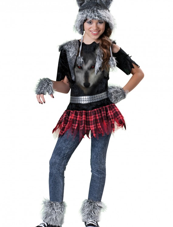 Tween Werewolf Costume, halloween costume (Tween Werewolf Costume)