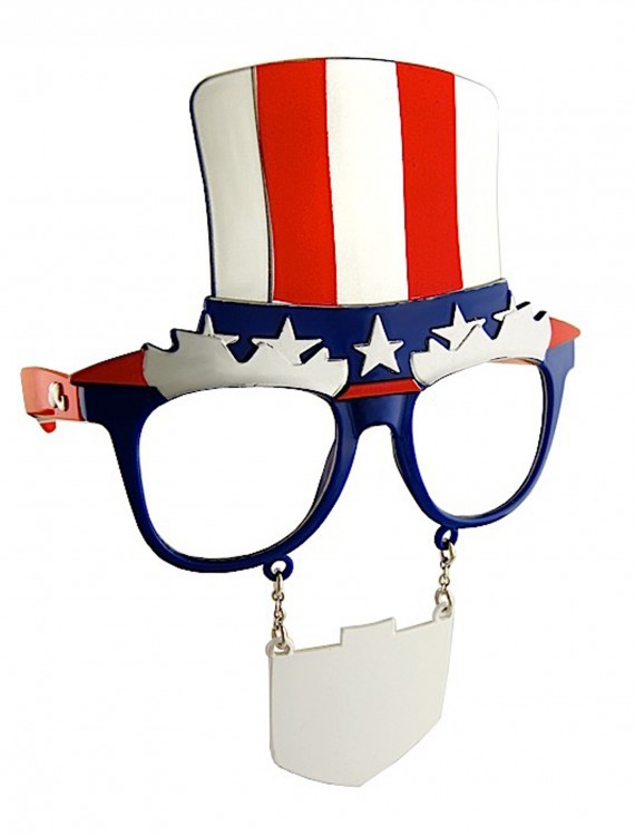 Uncle Sam Sunglasses, halloween costume (Uncle Sam Sunglasses)