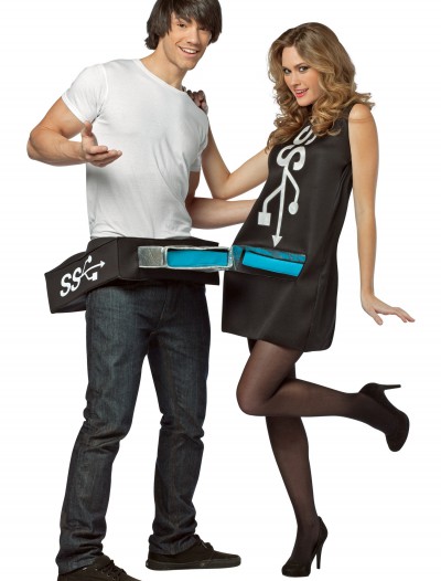 USB Port & Drive Costume, halloween costume (USB Port & Drive Costume)