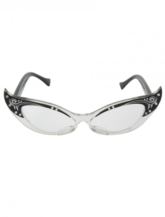 Vintage Cat Eye Glasses, halloween costume (Vintage Cat Eye Glasses)