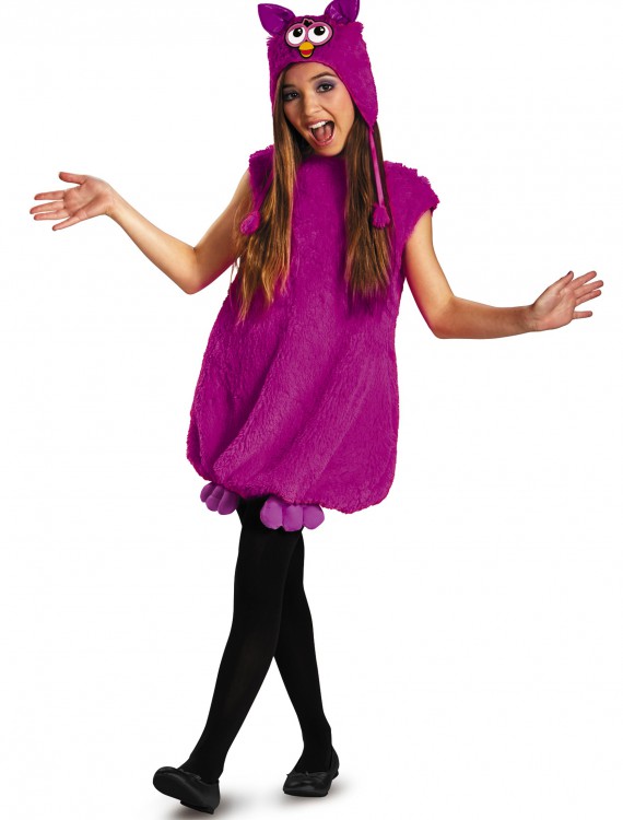 Voodoo Purple Furby Deluxe Costume, halloween costume (Voodoo Purple Furby Deluxe Costume)