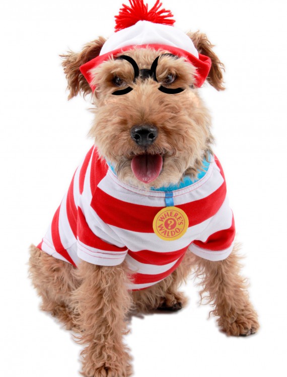 Waldo Woof Dog Costume, halloween costume (Waldo Woof Dog Costume)