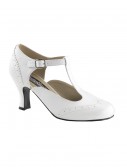 White Flapper Shoes, halloween costume (White Flapper Shoes)