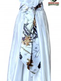 White Mossy Oak Bridal Sash, halloween costume (White Mossy Oak Bridal Sash)