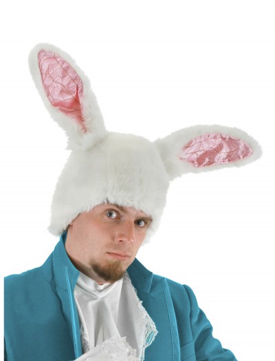 White Rabbit Ears Hat, halloween costume (White Rabbit Ears Hat)