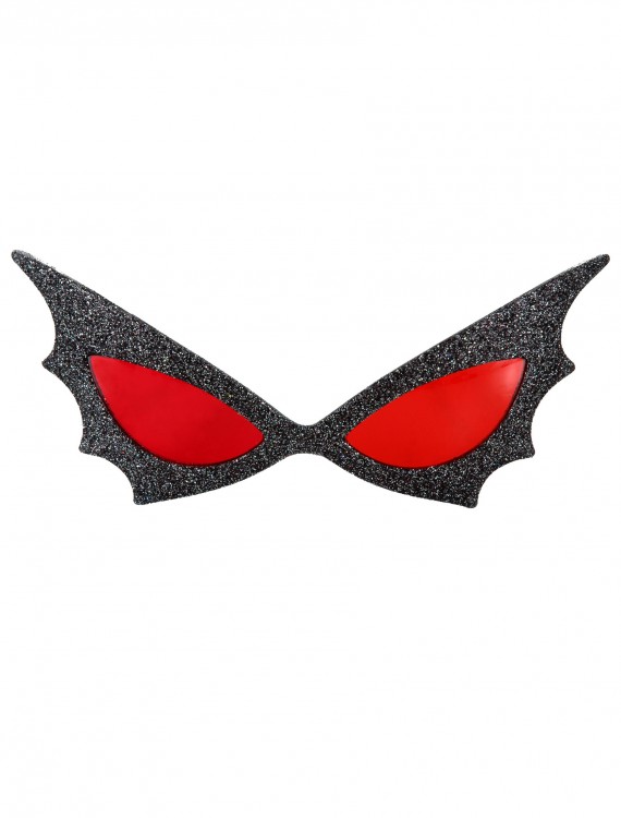 Wings Glasses Black / Red, halloween costume (Wings Glasses Black / Red)