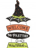 Witch Hat Welcome Sign, halloween costume (Witch Hat Welcome Sign)