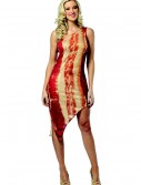 Womens Bacon Dress, halloween costume (Womens Bacon Dress)