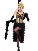 Women's Burlesque Bombshell Costume, halloween costume (Women's Burlesque Bombshell Costume)
